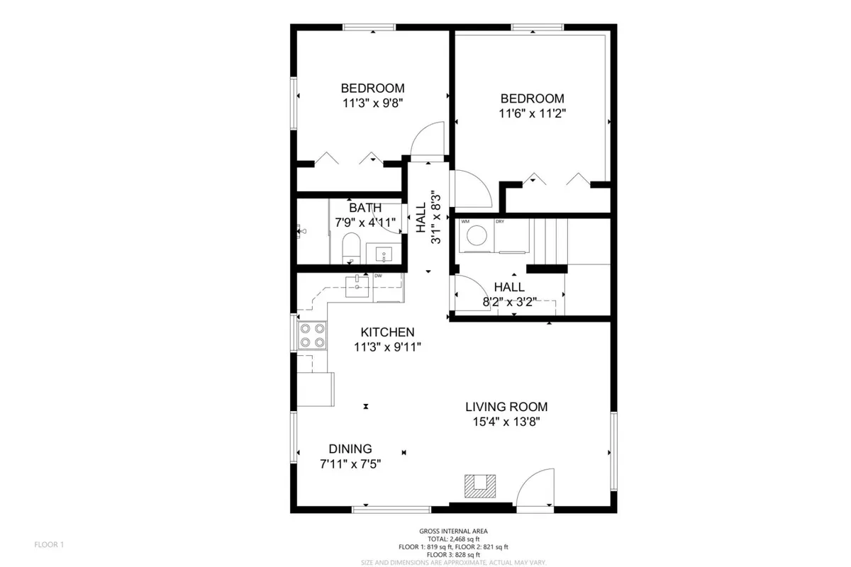 A wide view of interconnected interior spaces including a dining room set for a group, a cozy kitchen scene, and a relaxed living area. The image captures the lively spirit of family gatherings, mealtimes, and shared laughter—key elements for multi-family or multi-generational stays.